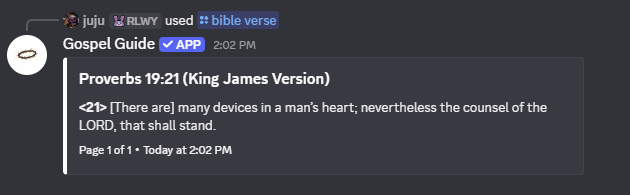Verse Commands